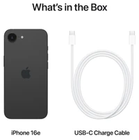 Mobilni APPLE iPhone 16e 512GB, 6.1", Črna (MD1X4)