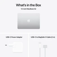 Laptop APPLE MacBook Air (2025) 13.6", M4, 10C/10G, 16/512GB, Silver, IT KB (MW0X3)