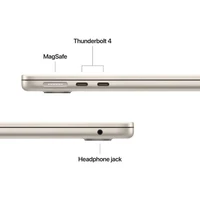 Prenosnik APPLE MacBook Air (2025) 13.6", M4, 10C/8G, 16/256GB, Starlight, IT KB (MW0Y3)