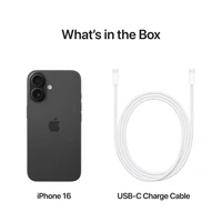 Mobilni telefon APPLE iPhone 16 512GB, 6.1", Črna (MYEK3)