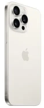 Mobilni telefon APPLE iPhone 15 PRO MAX 256GB, 6.7", Bel Titanij (beli)