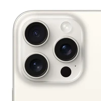 Mobilni telefon APPLE iPhone 15 PRO MAX 256GB, 6.7", Bel Titanij (beli)