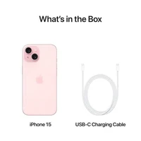 Mobilni telefon APPLE iPhone 15 128GB, 6.1", Roza (MTP13)