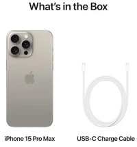 Mobilni telefon APPLE iPhone 15 Pro Max, 256GB, 6.7", Naravni Titan
