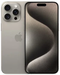 Mobilni telefon APPLE iPhone 15 PRO 128GB, 6.1", Naravni Titan (siv)