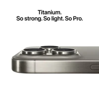 Mobitel APPLE iPhone 15 PRO 256GB, 6.1", Beli titan