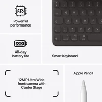 Tablet APPLE iPad (2022) 10Gen 10.9", 256GB, Srebro (MPQ83)