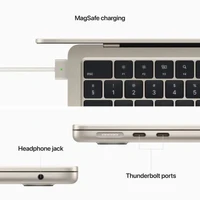 Prenosni računalnik APPLE MacBook Air (2022) 13,6", M2 8C/10G 8GB/512GB, Starlight, IT KB (MLY23)