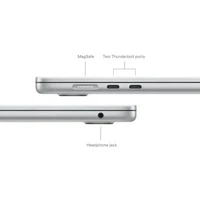 Prenosnik APPLE MacBook Air (2024) 15.3", M3 8C/10G 16GB/256GB, Srebrni, IT KB (MC9E4)