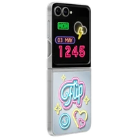Maskica SAMSUNG Flipsuit Case SAMSUNG Galaxy Z Flip 6 + Neon Card Transparent (E