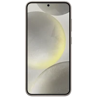 Maskica SAMSUNG Usnje Hrbtna Ohišje Bež SAMSUNG Galaxy S24