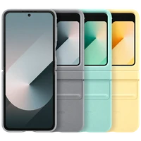 Maskica SAMSUNG Pu-Leather Back Cover Yellow SAMSUNG Galaxy Z Flip 6 (EF-VF741PY