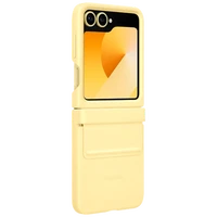 Maskica SAMSUNG Pu-Leather Back Cover Yellow SAMSUNG Galaxy Z Flip 6 (EF-VF741PY