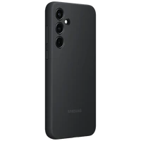 Maskica SAMSUNG Silikonska Zadnja Dvostranska Črna SAMSUNG Galaxy A55 5G, (EF-PA556TBEGWW