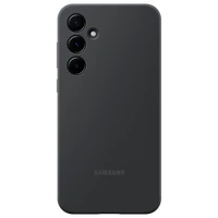 Maskica SAMSUNG Silikonska Zadnja Dvostranska Črna SAMSUNG Galaxy A55 5G, (EF-PA556TBEGWW