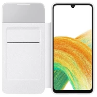 Maskica SAMSUNG Smart S View Kunststof Knjiga Ohišje Belo SAMSUNG Galaxy A33 5G (EF