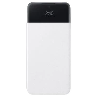 Maskica SAMSUNG Smart S View Kunststof Knjiga Ohišje Belo SAMSUNG Galaxy A33 5G (EF