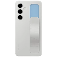 Maskica SAMSUNG Standing Grip Silikonska Zadašna Ohišja Sivo SAMSUNG Galaxy S24 FE (EF