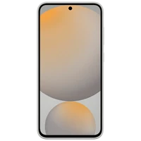 Maskica SAMSUNG Standing Grip Silikonska Zadašna Ohišja Sivo SAMSUNG Galaxy S24 FE (EF