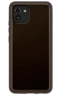 Maskica SAMSUNG TPU Sprednja Ohišje Črna SAMSUNG Galaxy A03 (EF-QA036TBEGEU)