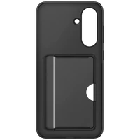 Maskica SAMSUNG TPU Slot za kartico Zadnja prevleka Črna SAMSUNG Galaxy A36 5G (EF-OA366TB