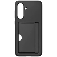 Maskica SAMSUNG TPU Slot za kartico Zadnja prevleka Črna SAMSUNG Galaxy A36 5G (EF-OA366TB