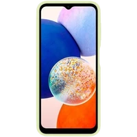 Maskica SAMSUNG TPU Slot za kartico Zadnji pokrov Zeleni SAMSUNG Galaxy A14/A14 5G (EF-OA1