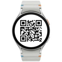 Pametni ura SAMSUNG Galaxy Watch 7 44mm Srebrna (Srebrna gumijasta zapestnica) (SM-L310NZS