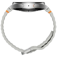 Pametni ura SAMSUNG Galaxy Watch 7 44mm Srebrna (Srebrna gumijasta zapestnica) (SM-L310NZS