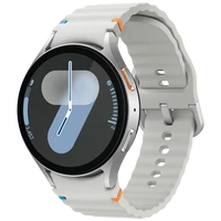 Pametni ura SAMSUNG Galaxy Watch 7 44mm Srebrna (Srebrna gumijasta zapestnica) (SM-L310NZS