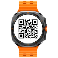 Pametni ura SAMSUNG Galaxy Watch Ultra Titanium Grey (Oranžni gumijast pas) (SM-L