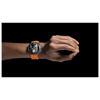 Pametni ura SAMSUNG Galaxy Watch Ultra Titanium Grey (Oranžni gumijast pas) (SM-L