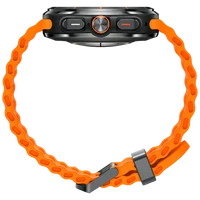 Pametni ura SAMSUNG Galaxy Watch Ultra Titanium Grey (Oranžni gumijast pas) (SM-L