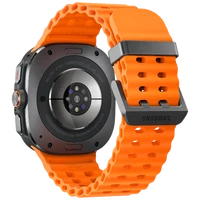 Pametni ura SAMSUNG Galaxy Watch Ultra Titanium Grey (Oranžni gumijast pas) (SM-L