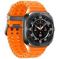 Pametni ura SAMSUNG Galaxy Watch Ultra Titanium Grey (Oranžni gumijast pas) (SM-L