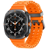 Pametni ura SAMSUNG Galaxy Watch Ultra Titanium Grey (Oranžni gumijast pas) (SM-L