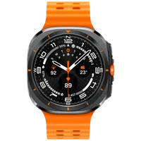 Pametni ura SAMSUNG Galaxy Watch Ultra Titanium Grey (Oranžni gumijast pas) (SM-L