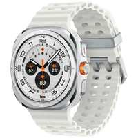 Pameten ura SAMSUNG Galaxy Watch Ultra Titanium White (Bela gumijasta naramnica) (SM-L